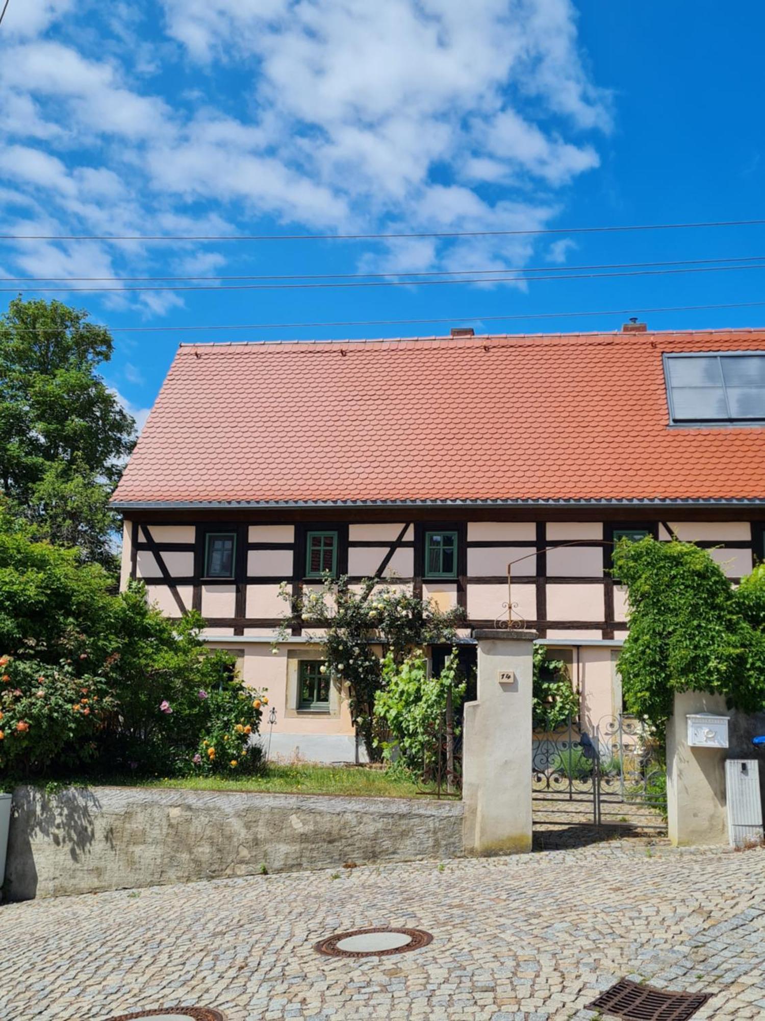 Unterkunft Am Weinberg Nunchritz Zewnętrze zdjęcie